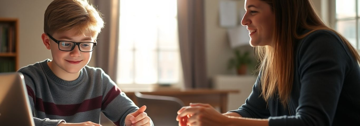 Student and tutor studying AP Physics 2 for exams.